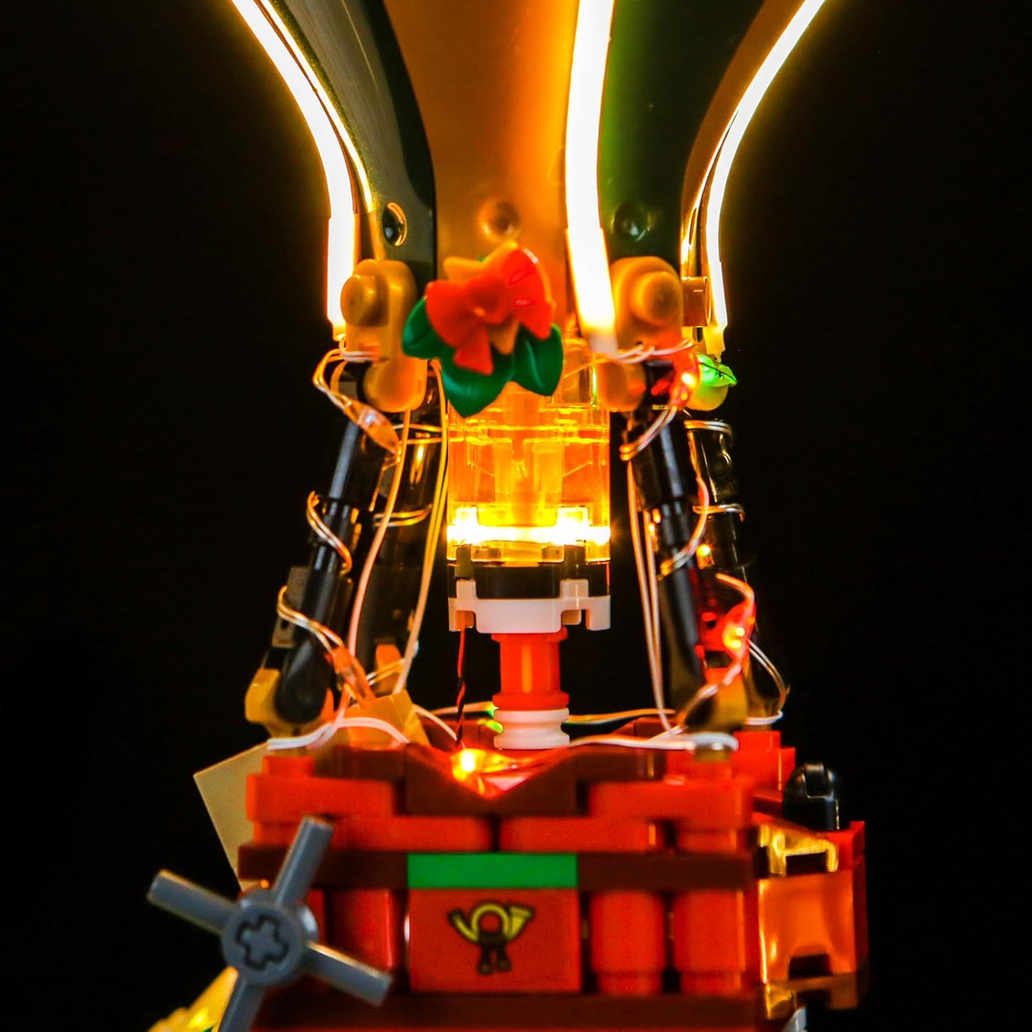 BrickBling Kit Luci LED per Lego Santa's Post Office 10339 - immagine 4