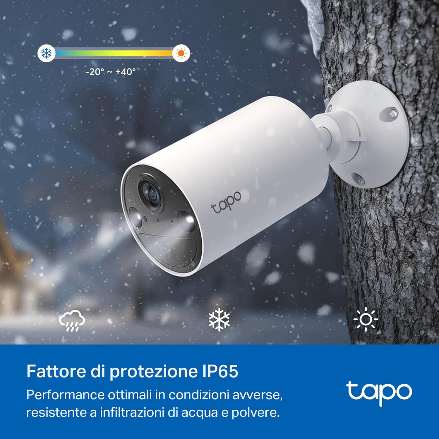 Tapo C410 Telecamera Wireless 2K 3MP (4 pz) - immagine 8