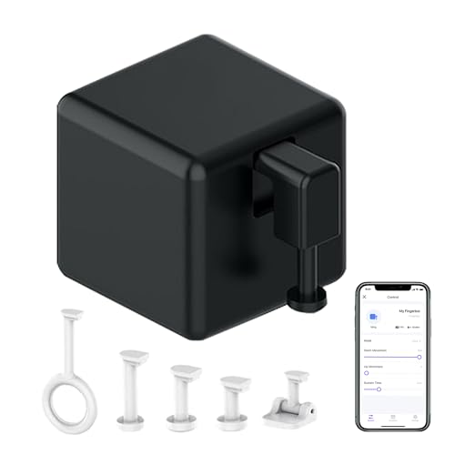Smart Switch Button Pusher: Bluetooth Fingerbot Plus