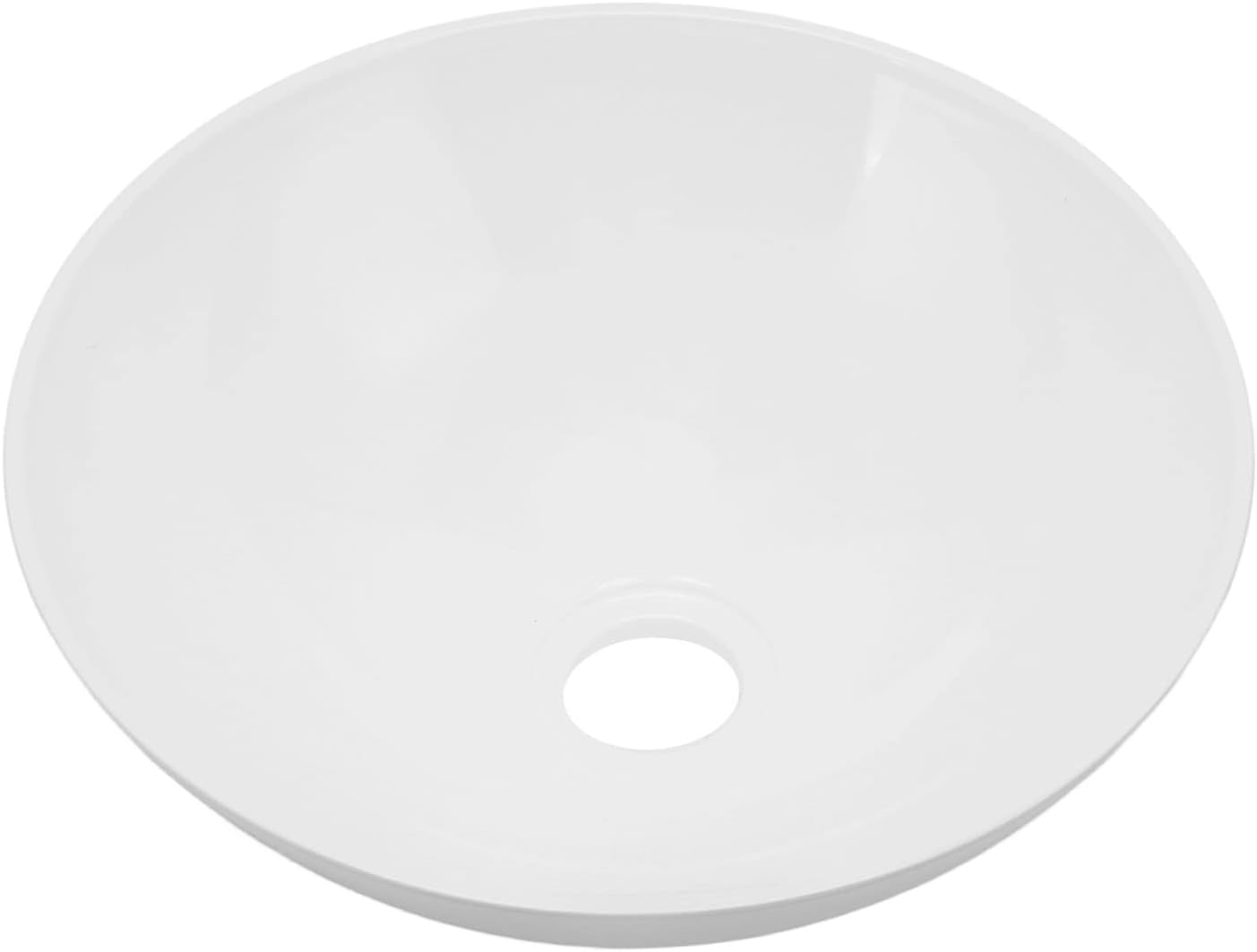 Lavello Rotondo Moderno in Acrilico 327,6 X 129,1 Mm - immagine 1