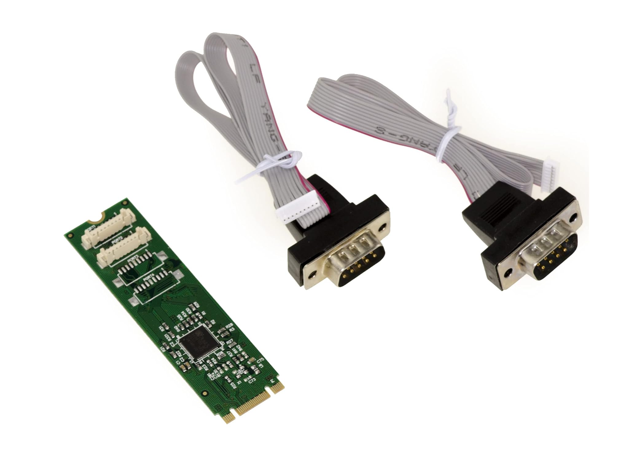 Kalea-informatique M.2. 2 Porte Seriali RS232 COM DB9