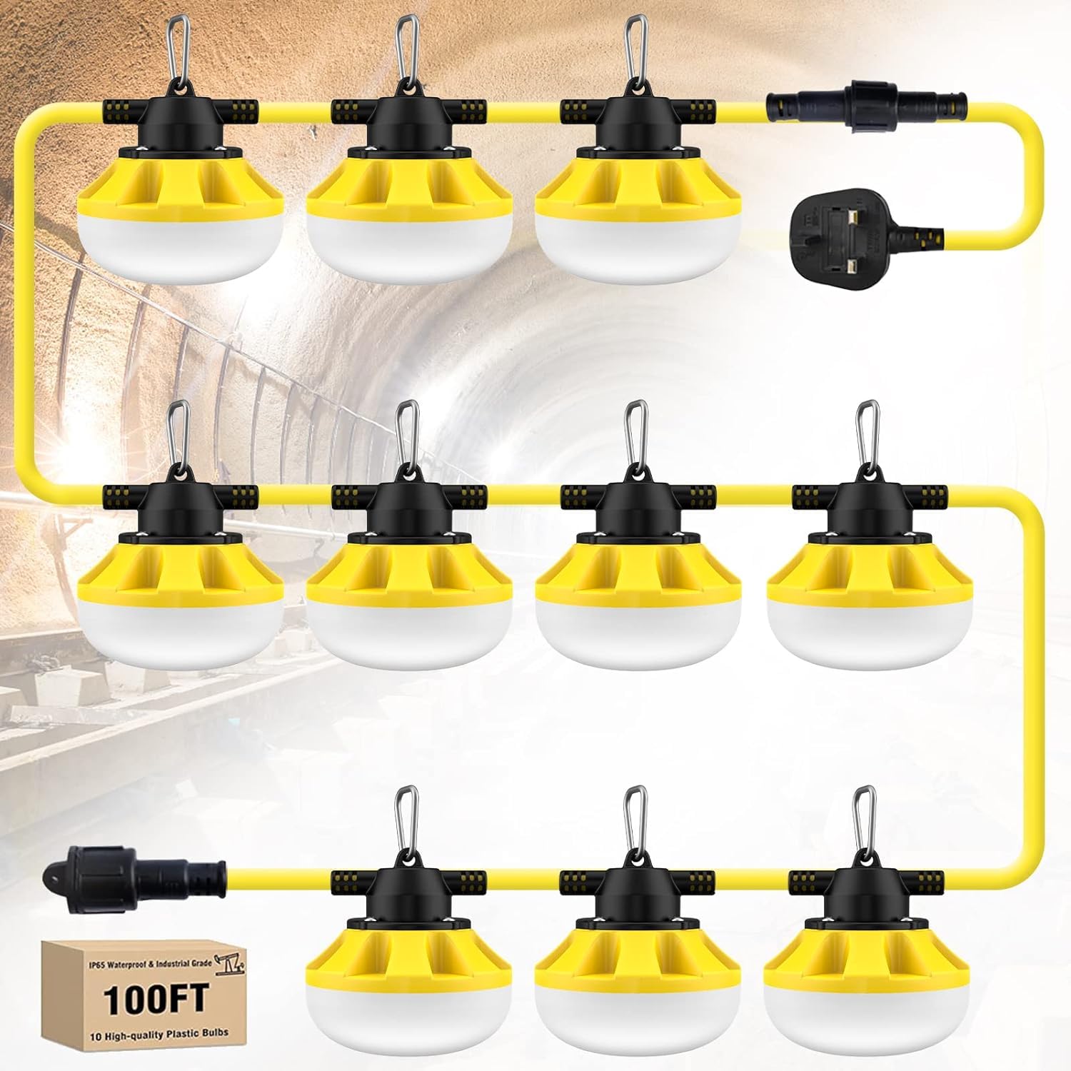 Faretto LED da Costruzione 100W 1000lm IP66