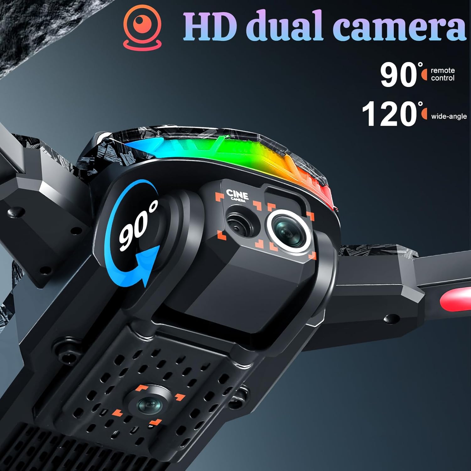 Obest Drone con Fotocamera 1080P Dual Camera - immagine 4