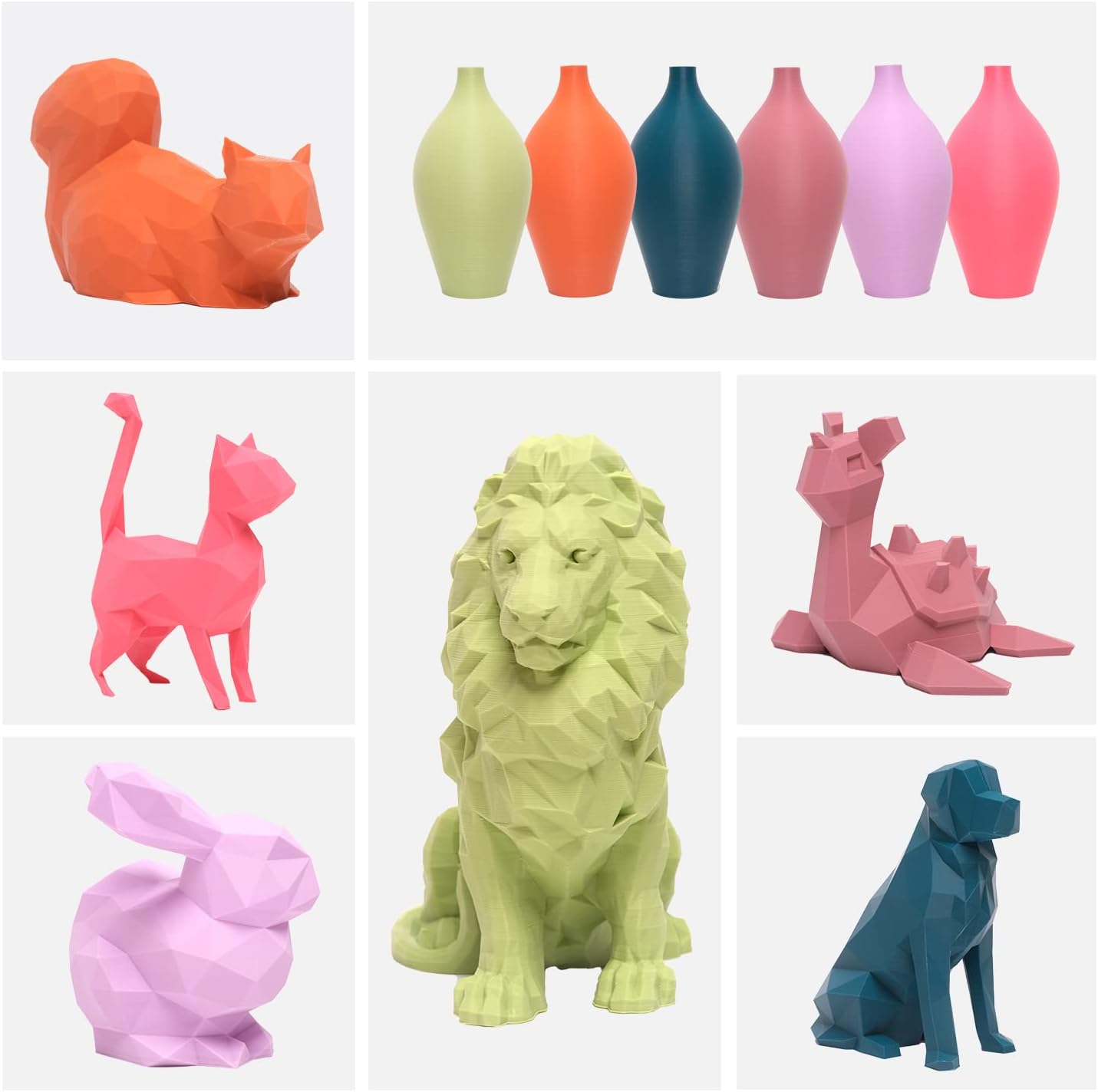 Esun Filamento Stampante 3D PLA Opaco 1.75mm, Rosso Fuoco - immagine 2