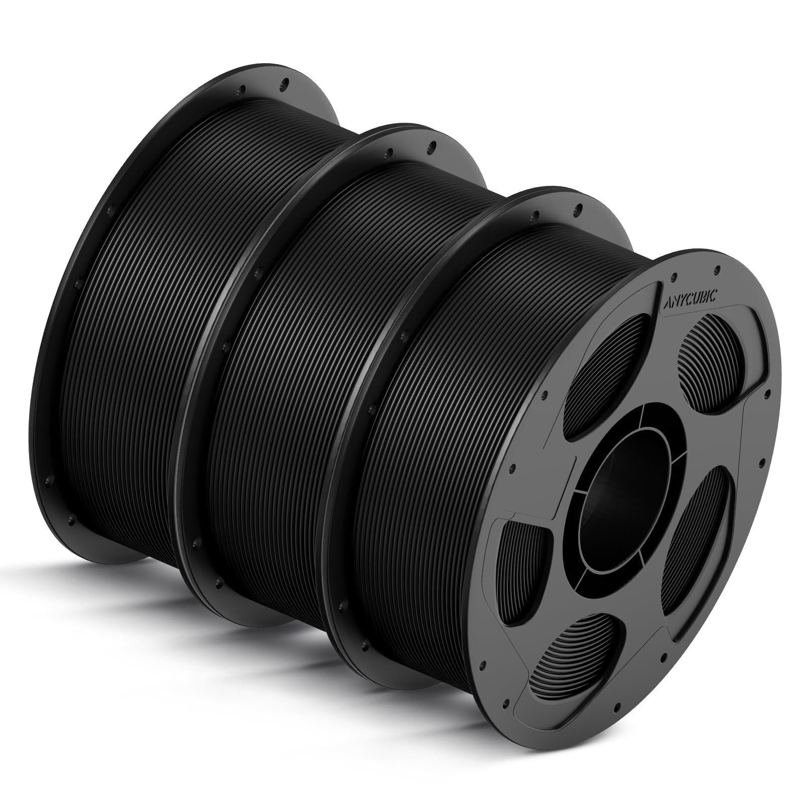 Anycubic Filamento PLA Alta Velocità 1,75mm 3KG, Nero
