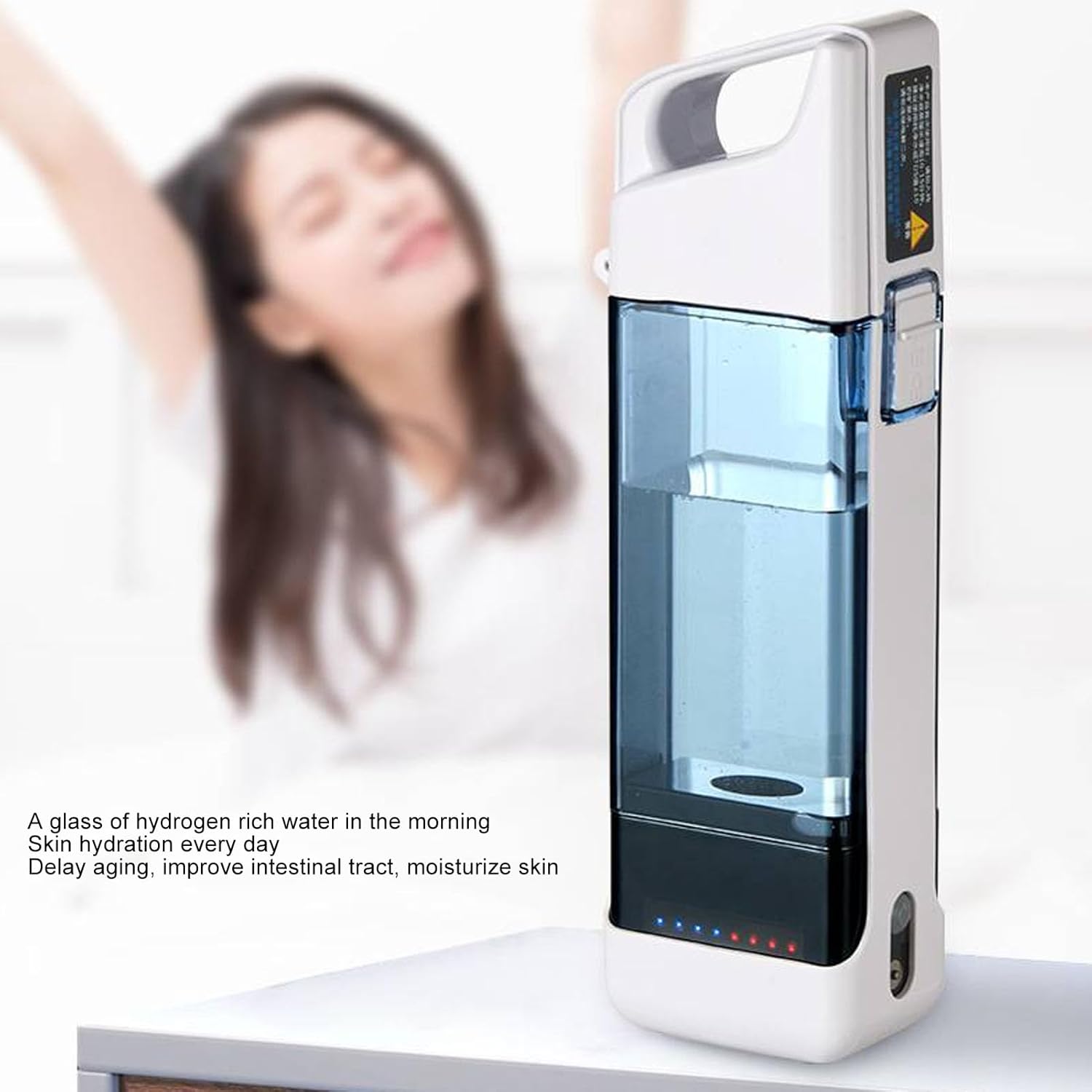 Generatore Bottiglia Acqua di Idrogeno Ioni - immagine 2