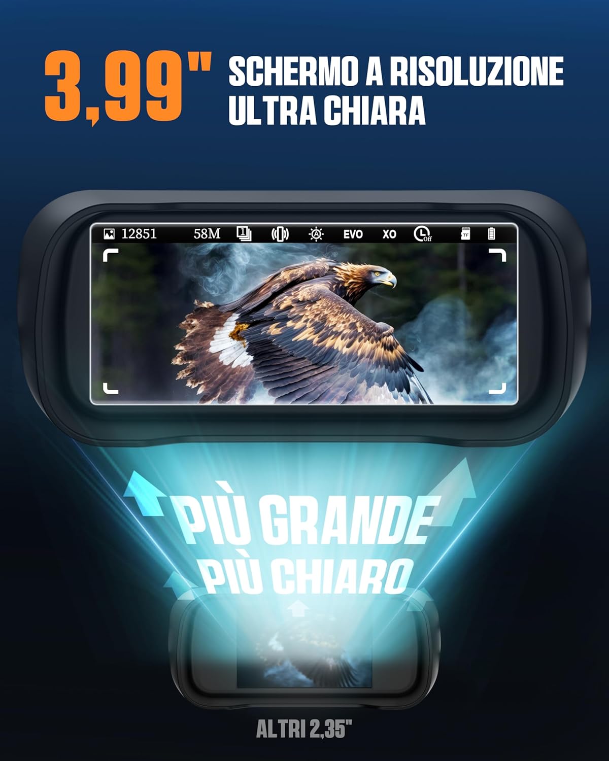 Cigman 4K Binocolo Visore Notturno 600M - immagine 2