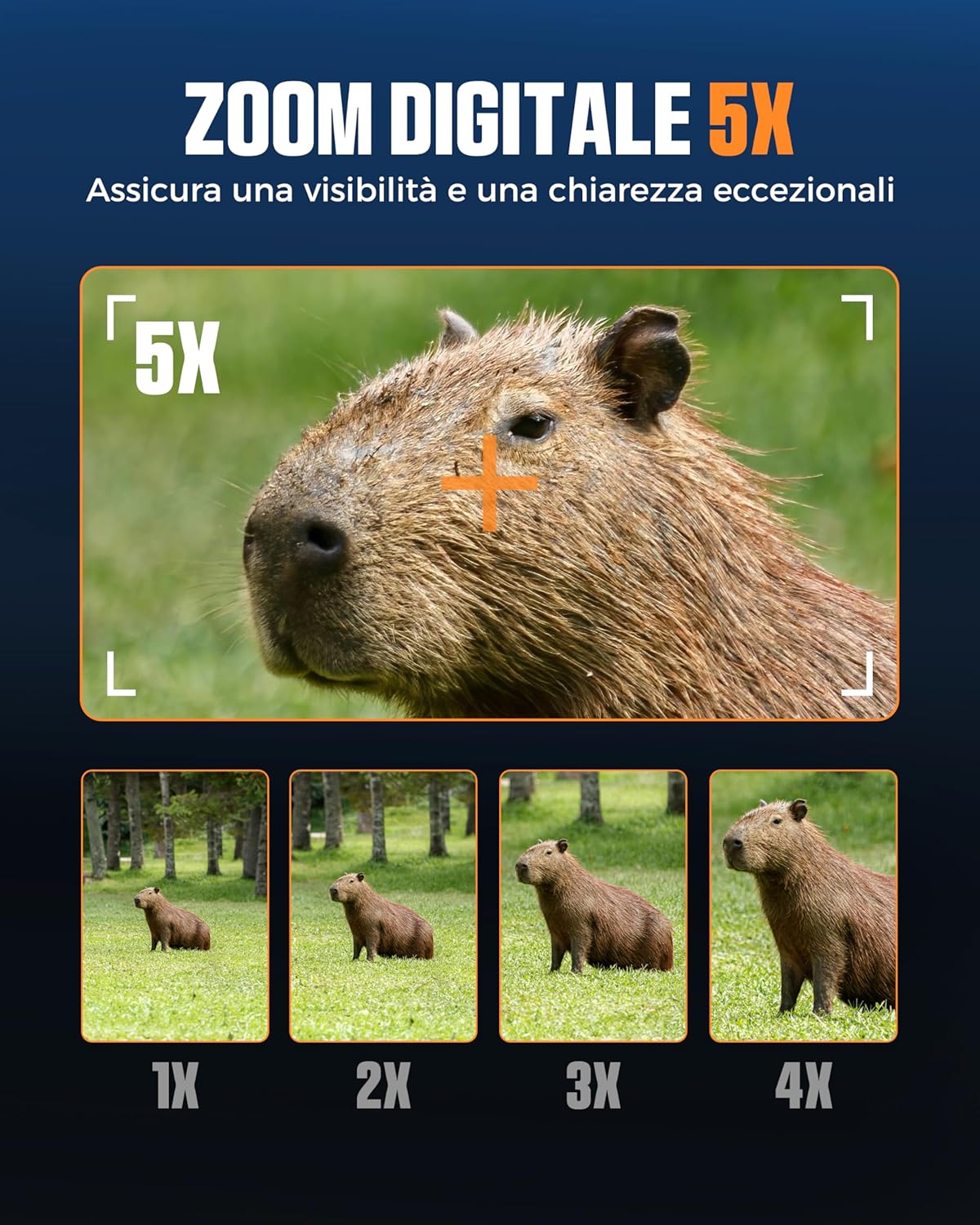 Cigman 4K Binocolo Visore Notturno 600M - immagine 6