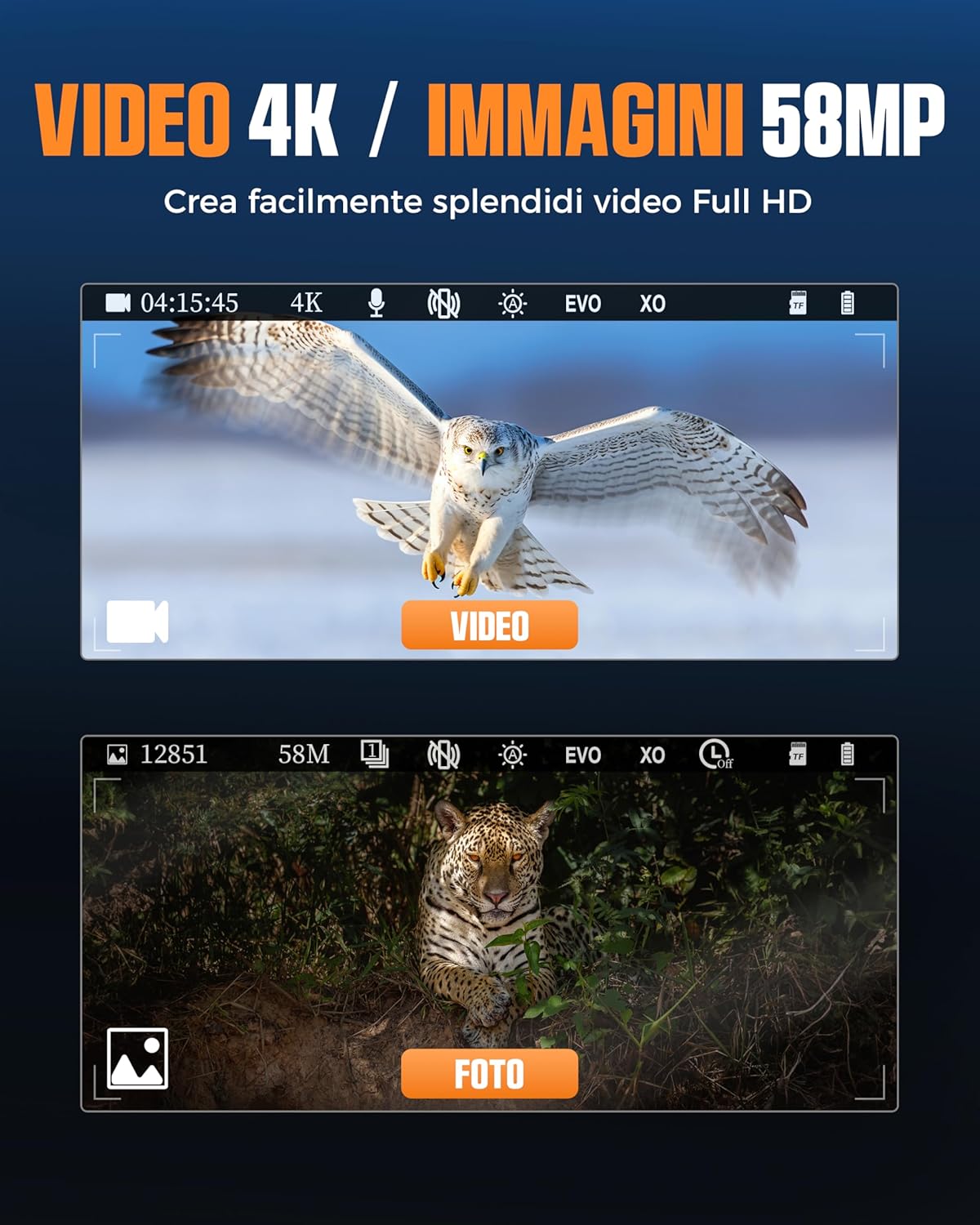 Cigman 4K Binocolo Visore Notturno 600M - immagine 7