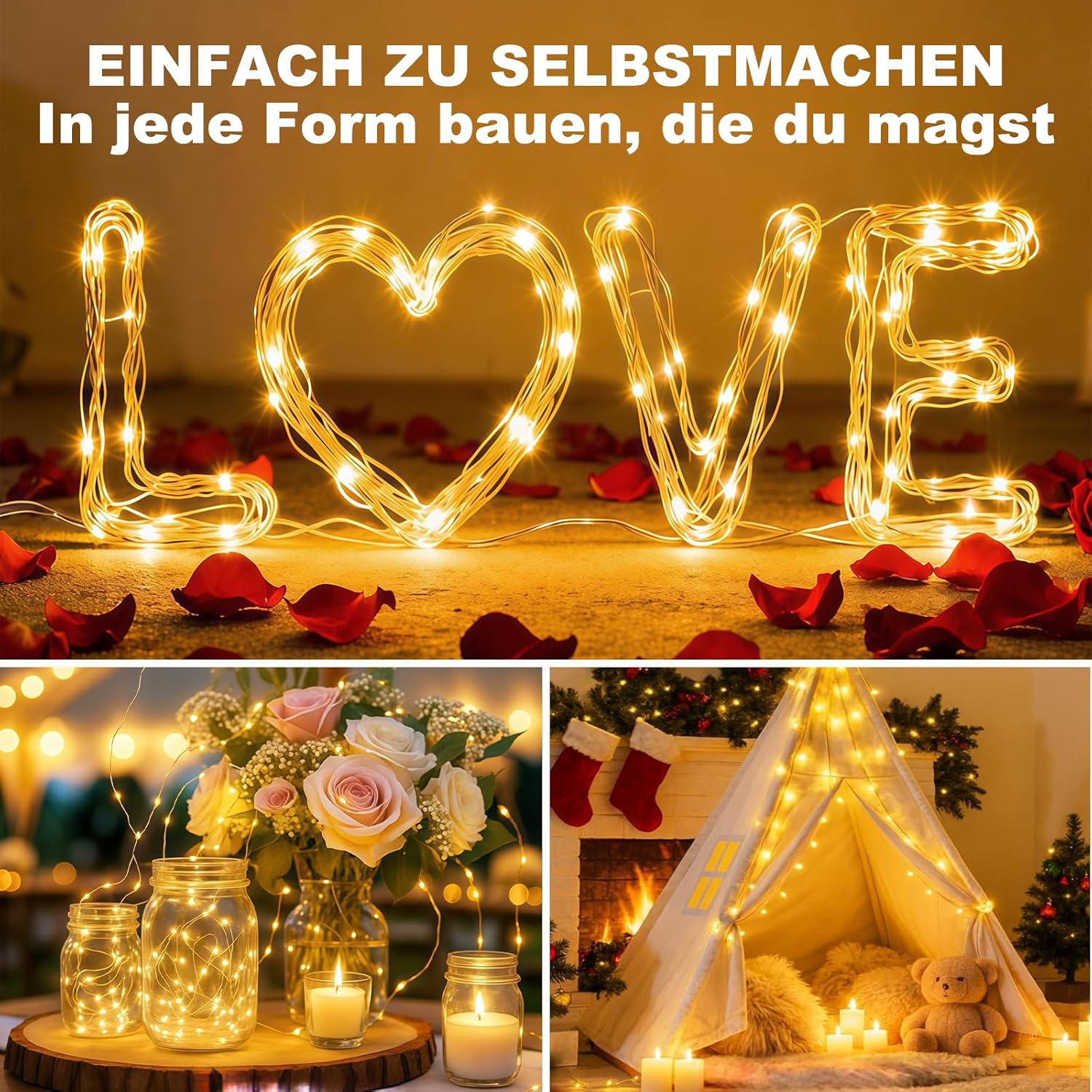 30 Luci LED a Batteria 2m (50 Pezzi) - immagine 4