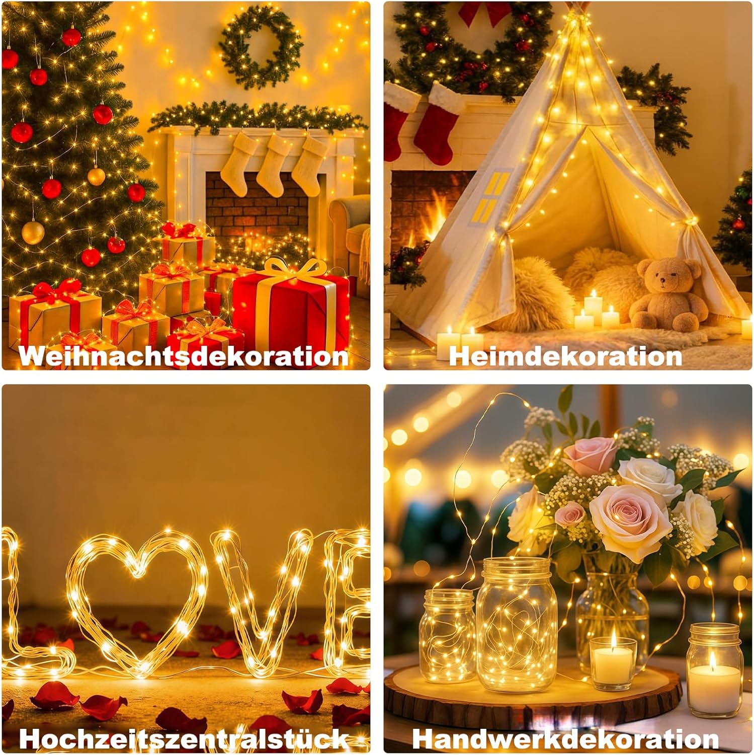 30 Luci LED a Batteria 2m (50 Pezzi) - immagine 6