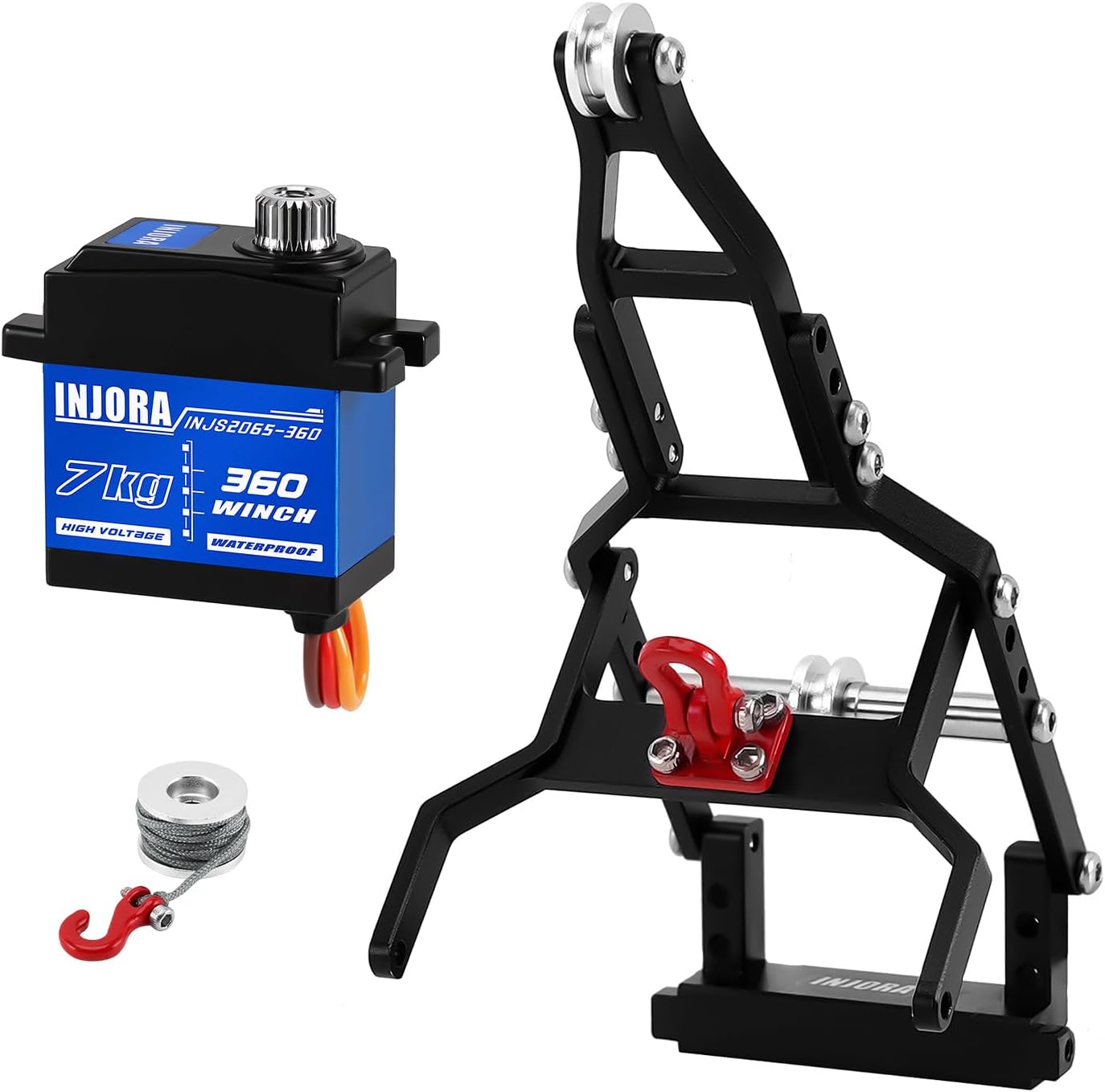 INJORA INJS2065-360 - Kit Servo Verricello e Gru 7KG - immagine 1