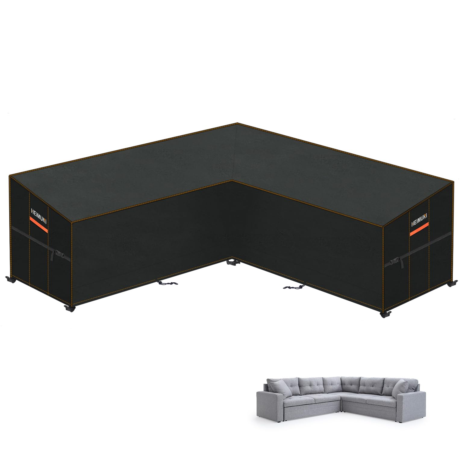 Heimuni Telo Copri Divano Angolare V Impermeabile