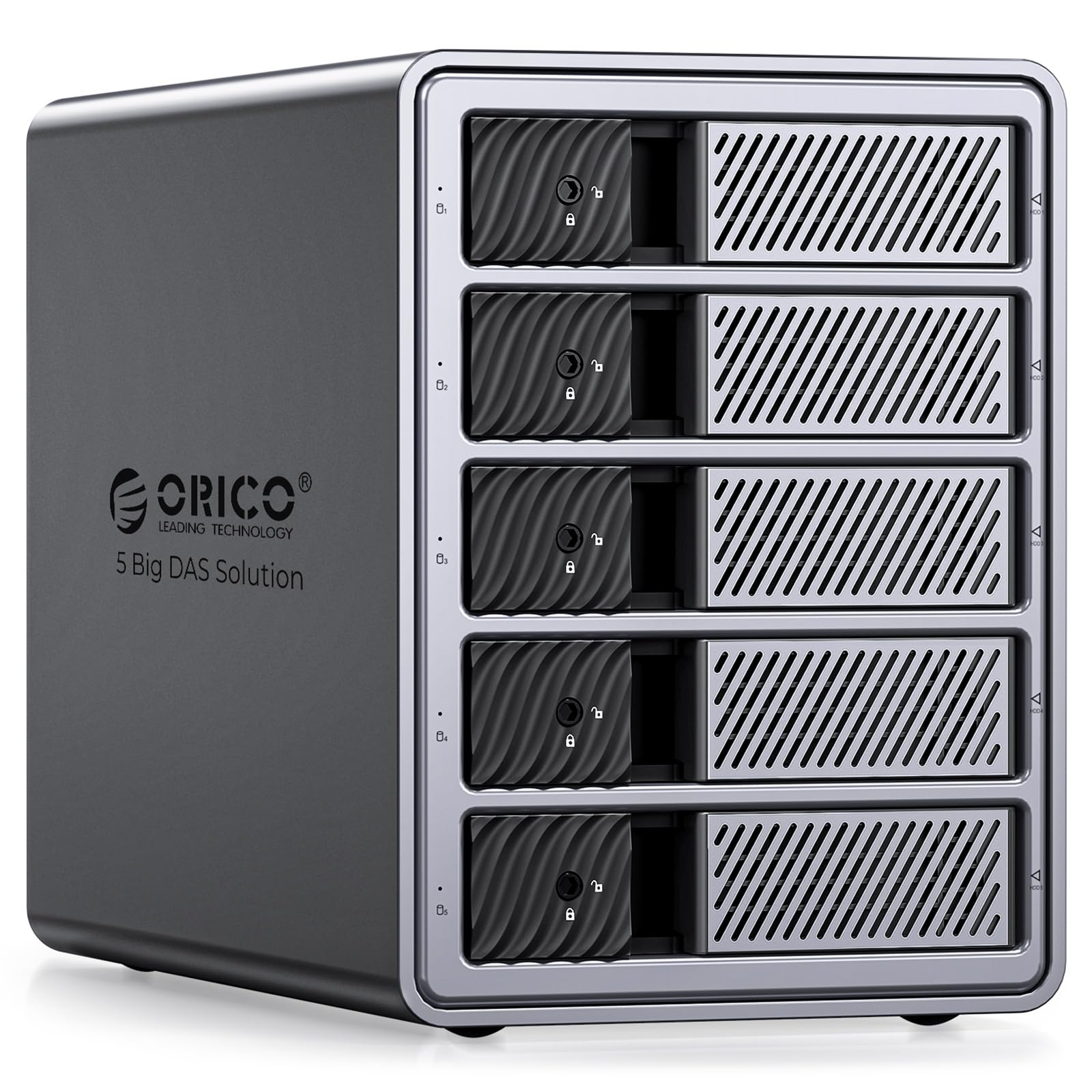 Orico 40Gbps 5 Bay Docking Station per HDD 3,5"