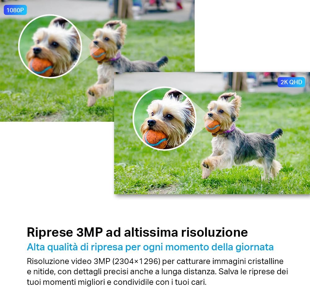 TP-Link Tapo C310P2 - Telecamera Wi-Fi Esterno UHD 3MP (2 Pezzi) - immagine 5