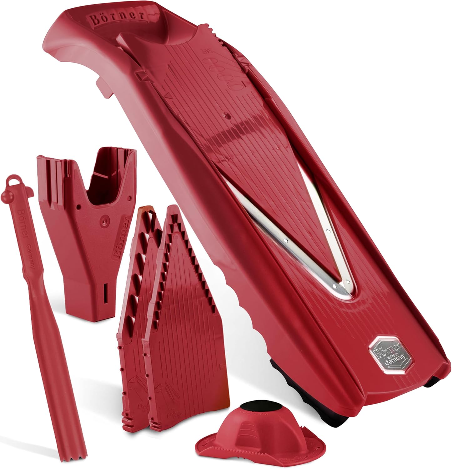 Börner Affettaverdure V5 Plus Set (Rosso) - immagine 7