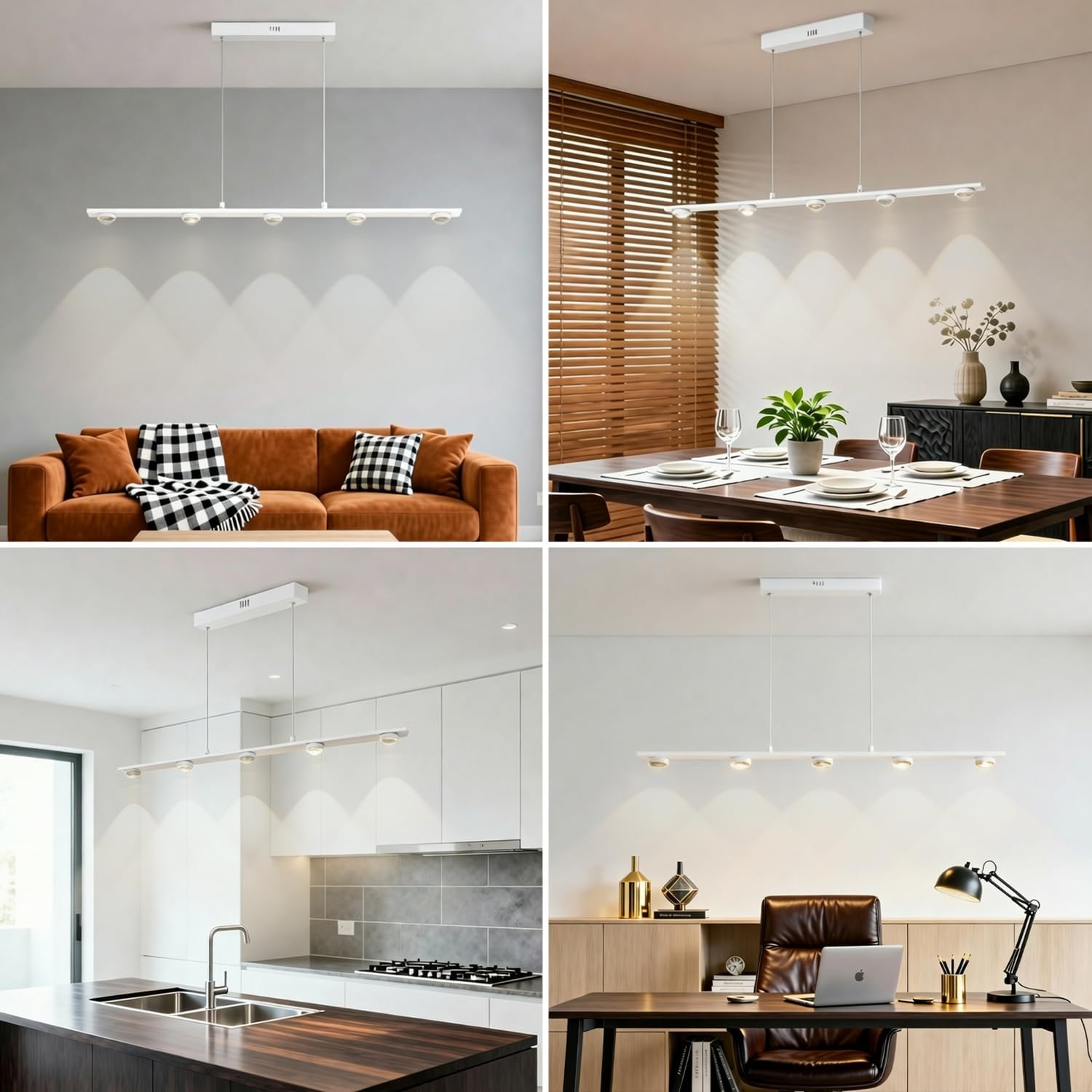 Lampada a Sospensione LED Dimmerabile 90CM - immagine 6