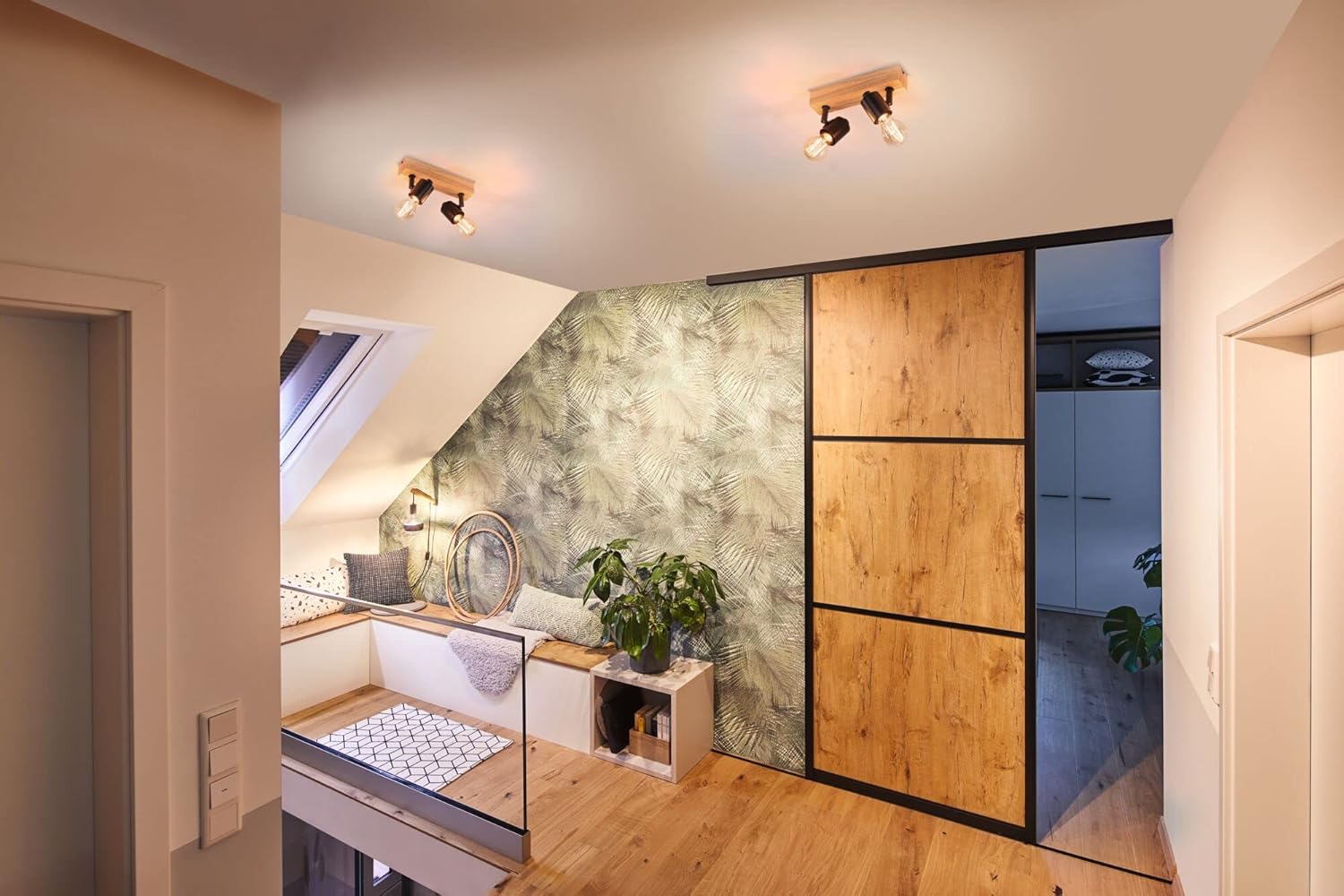 Paulmann 66771 Proiettore Arvid 2 Luci E27 - immagine 3