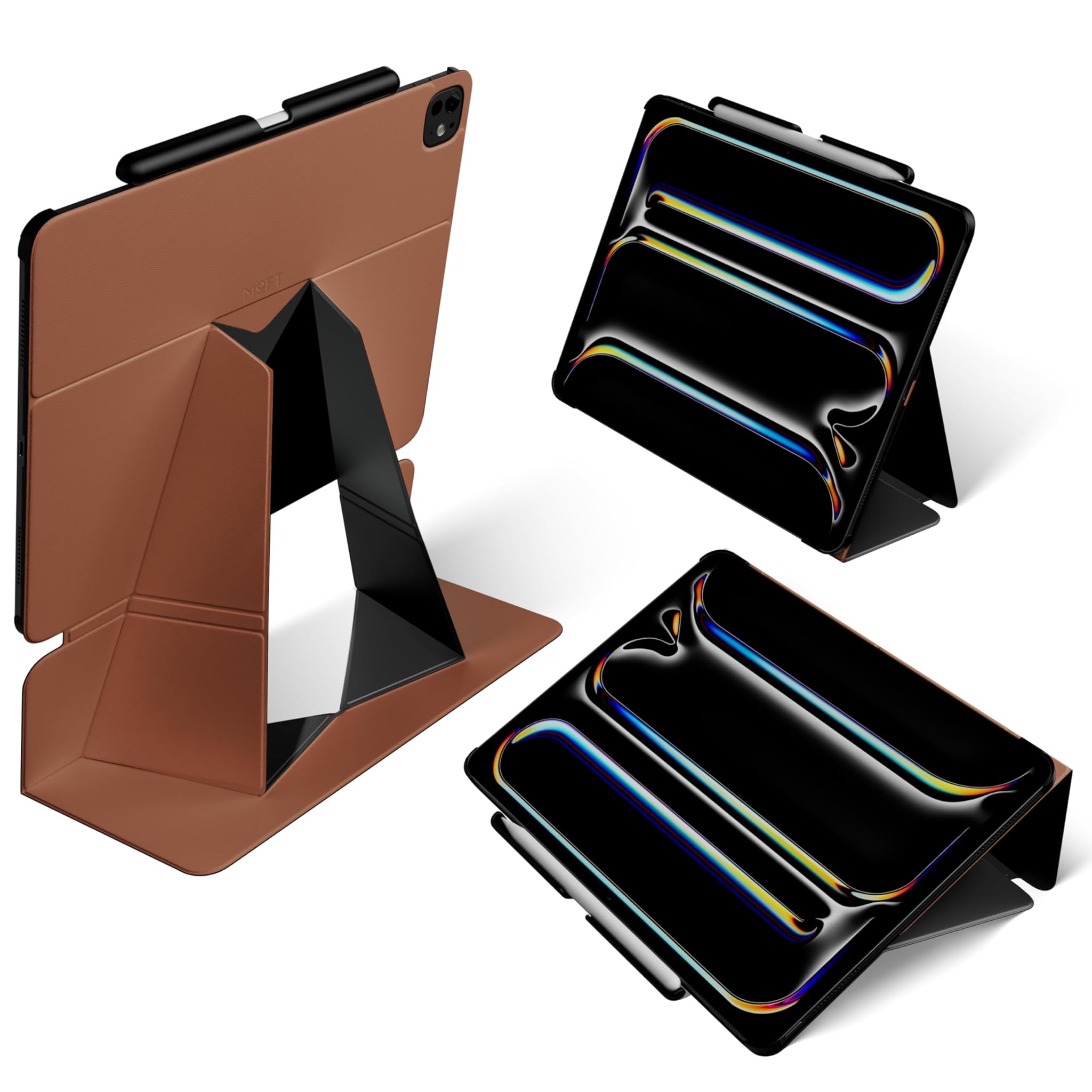 MOFT Float - Custodia a libro per iPad Pro 13", colore: Marrone Siena