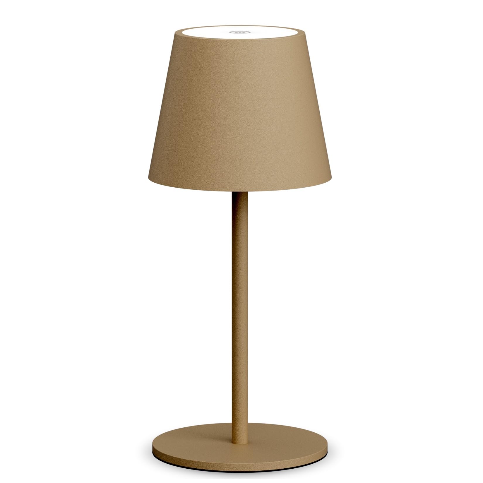 Lampada da Tavolo LED a Batteria Dimmerabile 26cm, Cachi