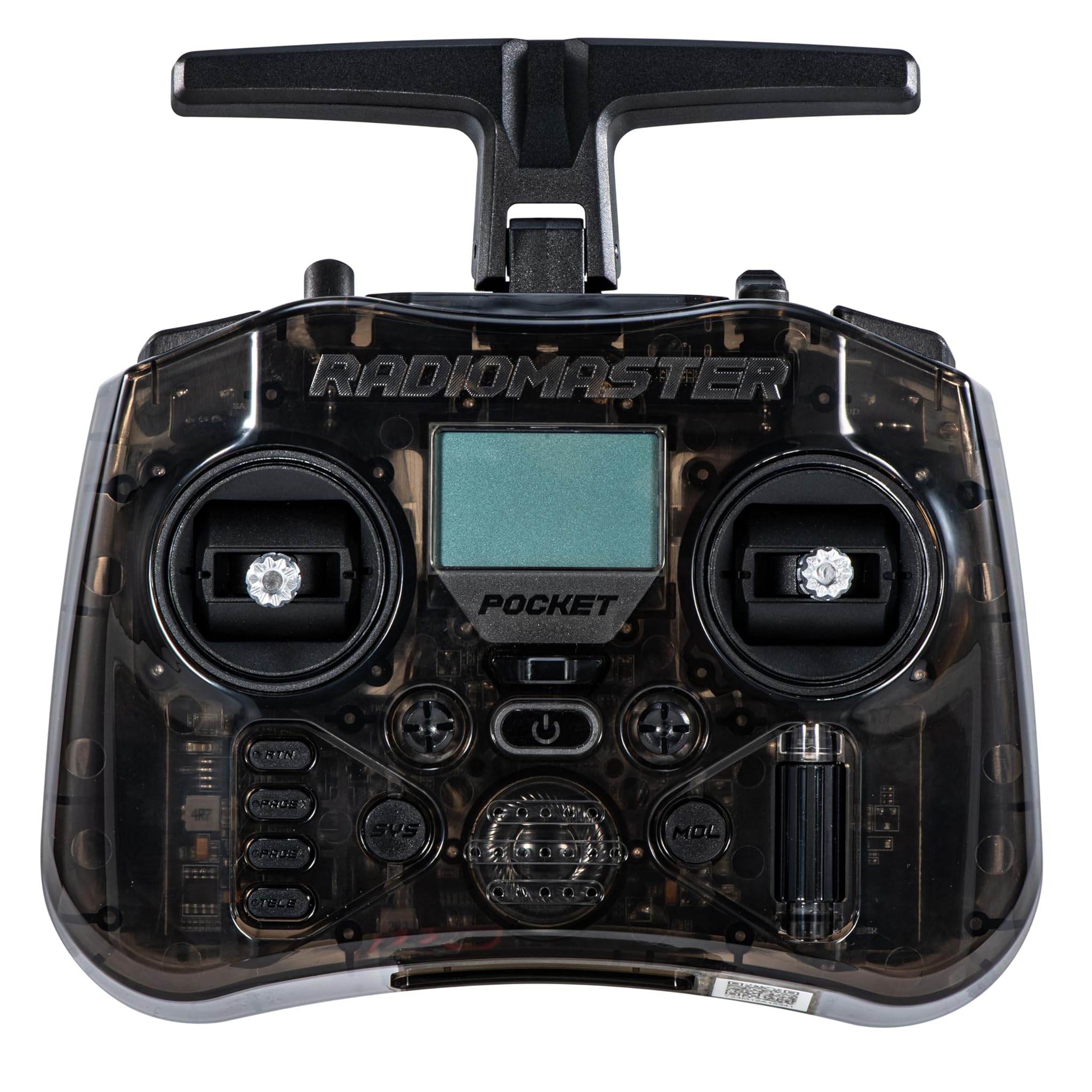 Radiomaster Pocket ELRS Telecomando Portatile Hall Gimbal, Nero