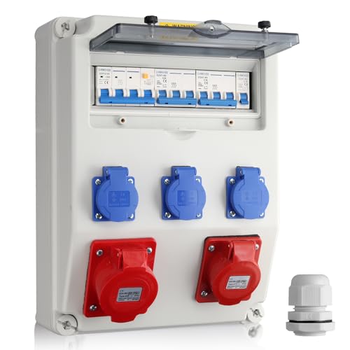 Kamtop Distribuitore di Energia IP66 con LS+FI