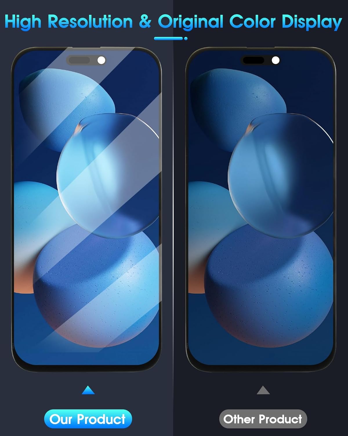 ARSSLY Display LCD per iPhone 16 Pro Max, Nero Incell - immagine 4