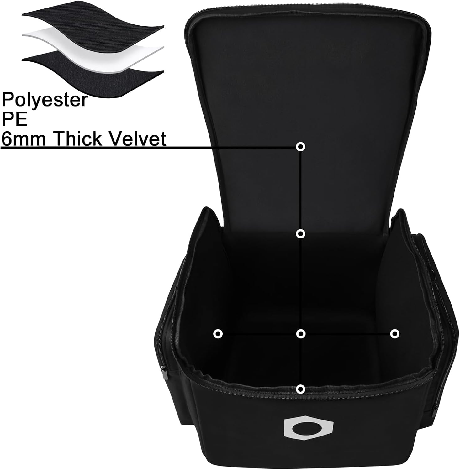 Custodia per JBL PartyBox Encore Speaker e Microfono - immagine 3