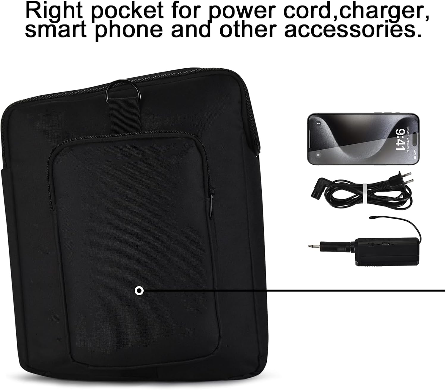 Custodia per JBL PartyBox Encore Speaker e Microfono - immagine 6