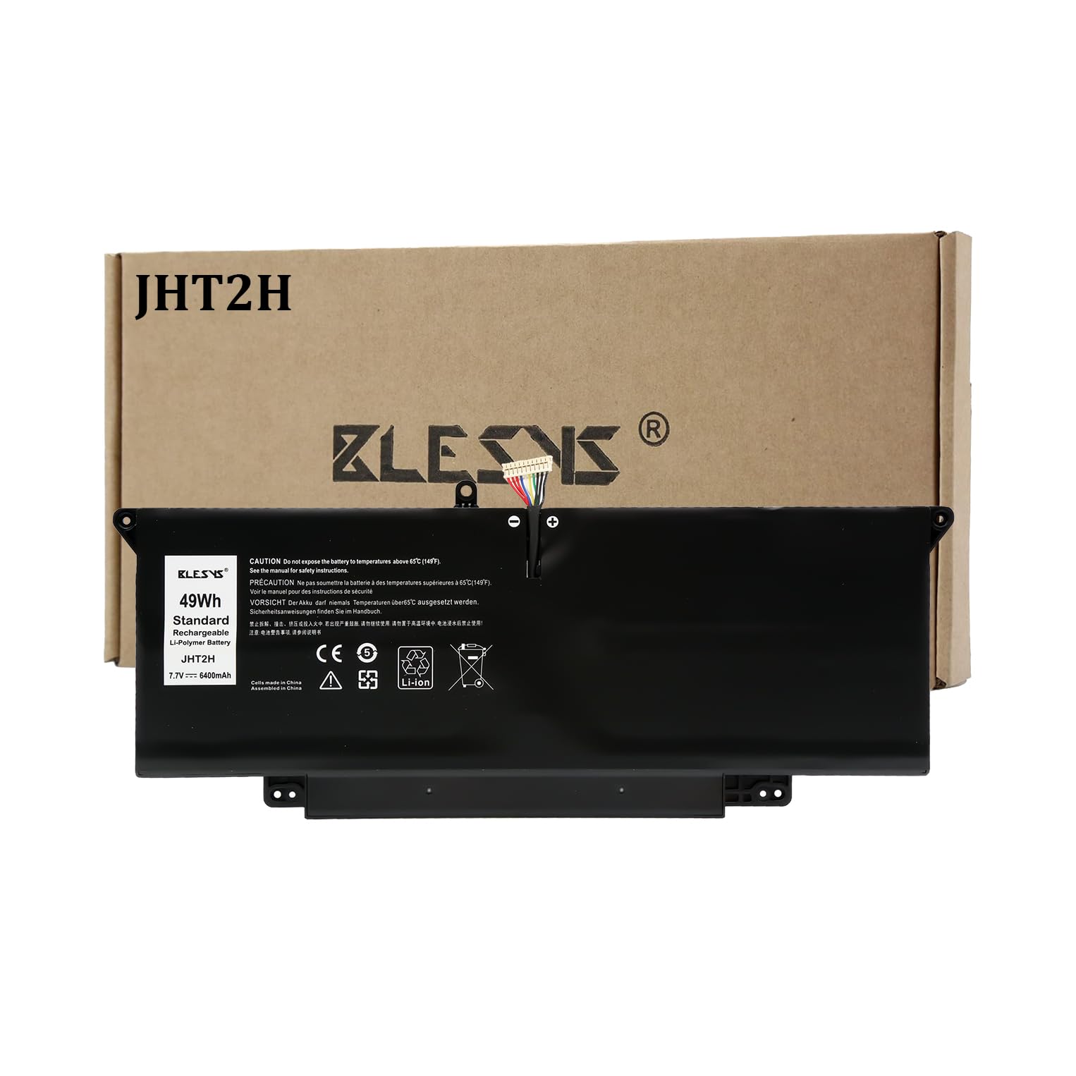 BLESYS JHT2H Batteria per Dell Latitude 7310 7410 Series