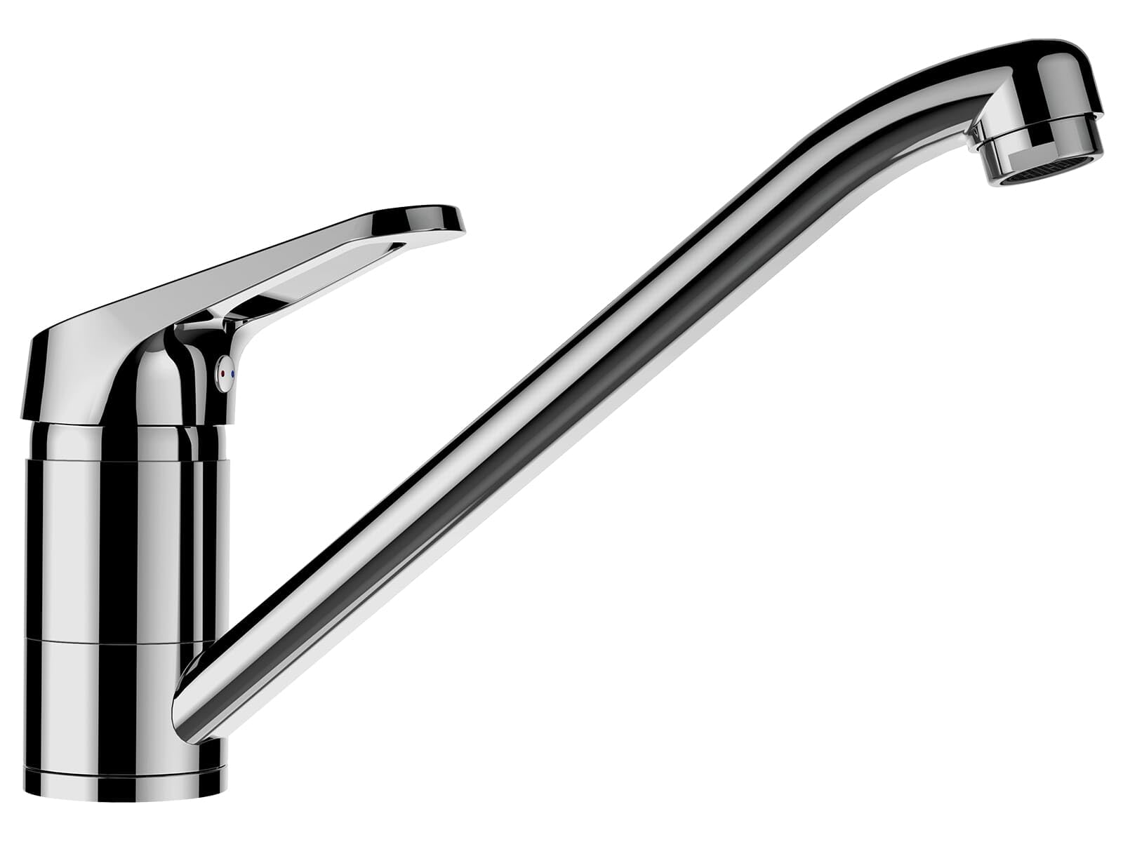 Schock Cosmo - Miscelatore monocomando per lavello da cucina, cromato