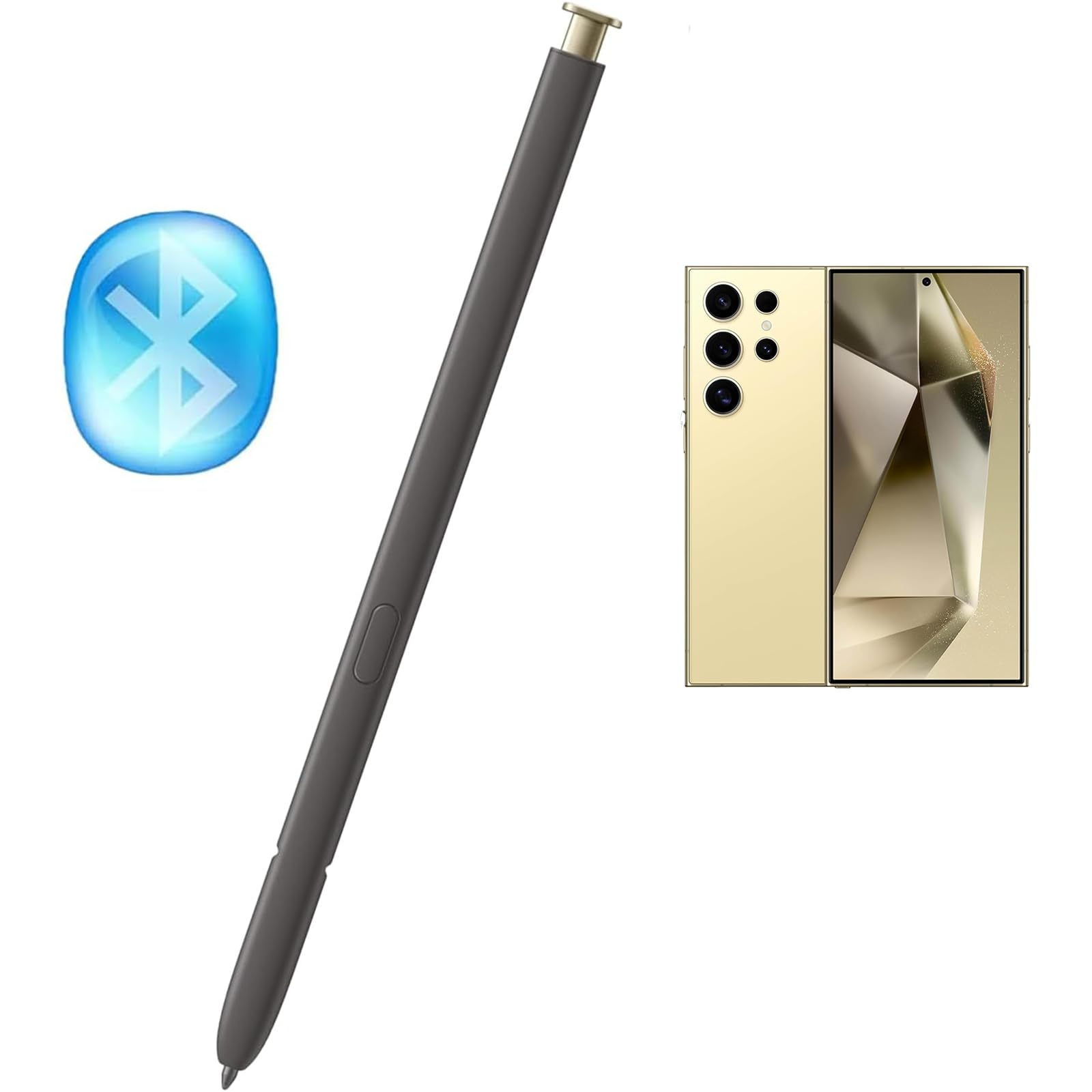 Galaxy S24 Ultra S Pen con Bluetooth, Giallo Titanio