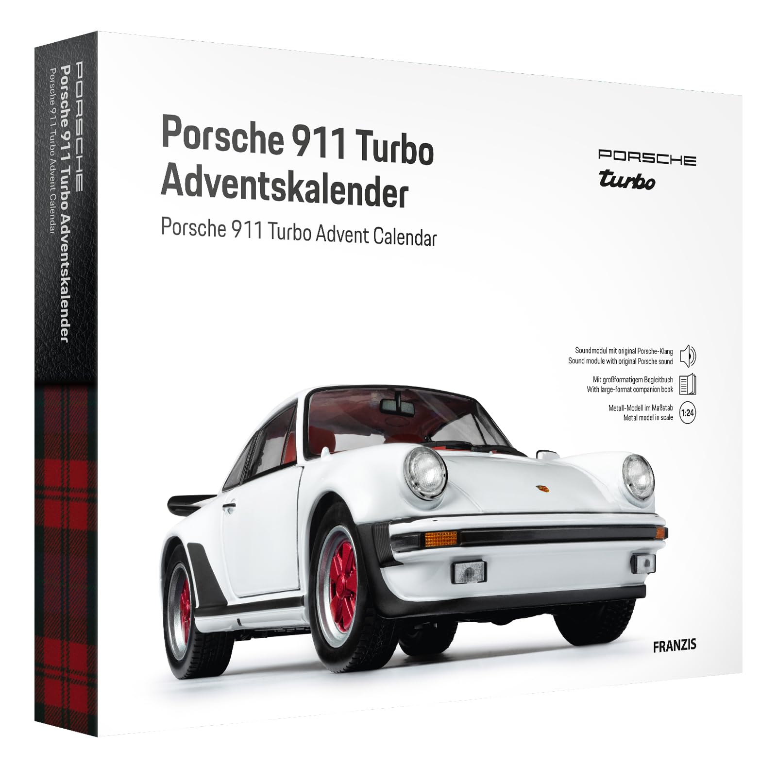 Franzis 67322 - Porsche 911 Turbo Adventskalender 1:24