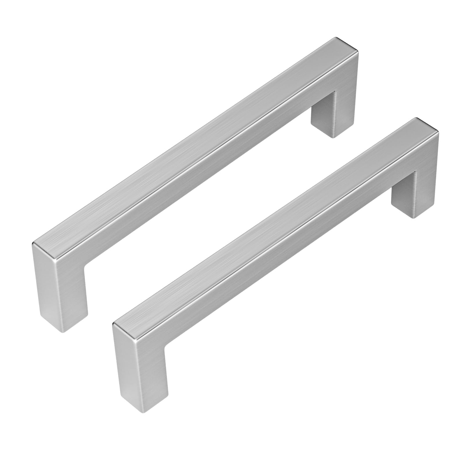 Goldenwarm 15 Maniglie per Mobili da Cucina 128mm, Argento