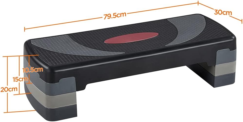 Yaheetech Step da Aerobica Regolabile 3 Altezze - immagine 2