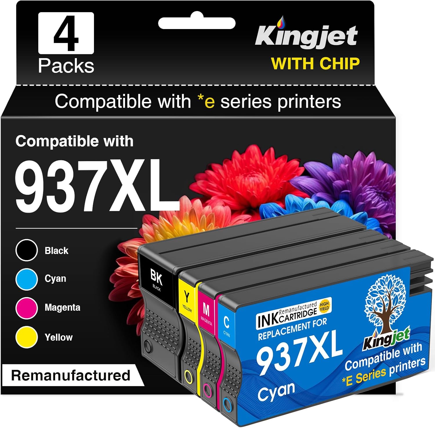 Kingjet 937 Cartucce Multipack con Chip - immagine 1