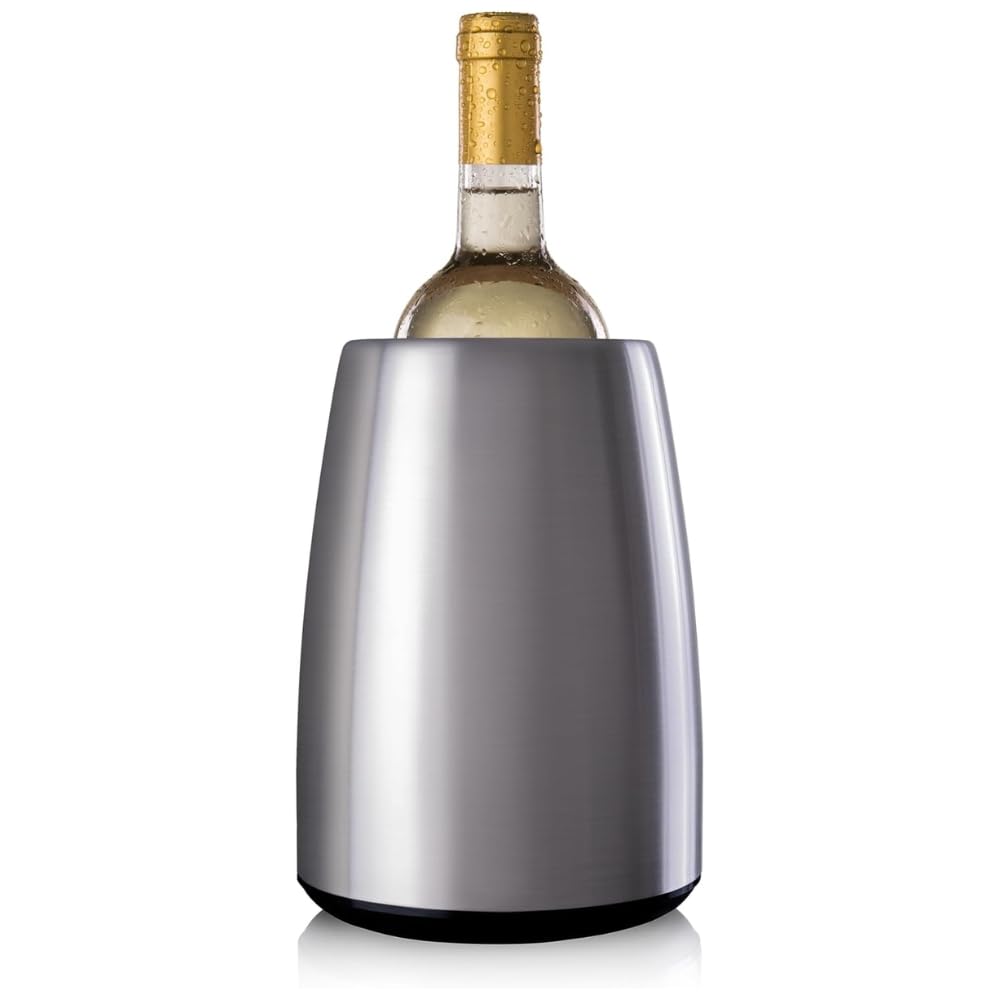 Vacu Vin Raffreddatore per Vino Elegante - Acciaio Inox