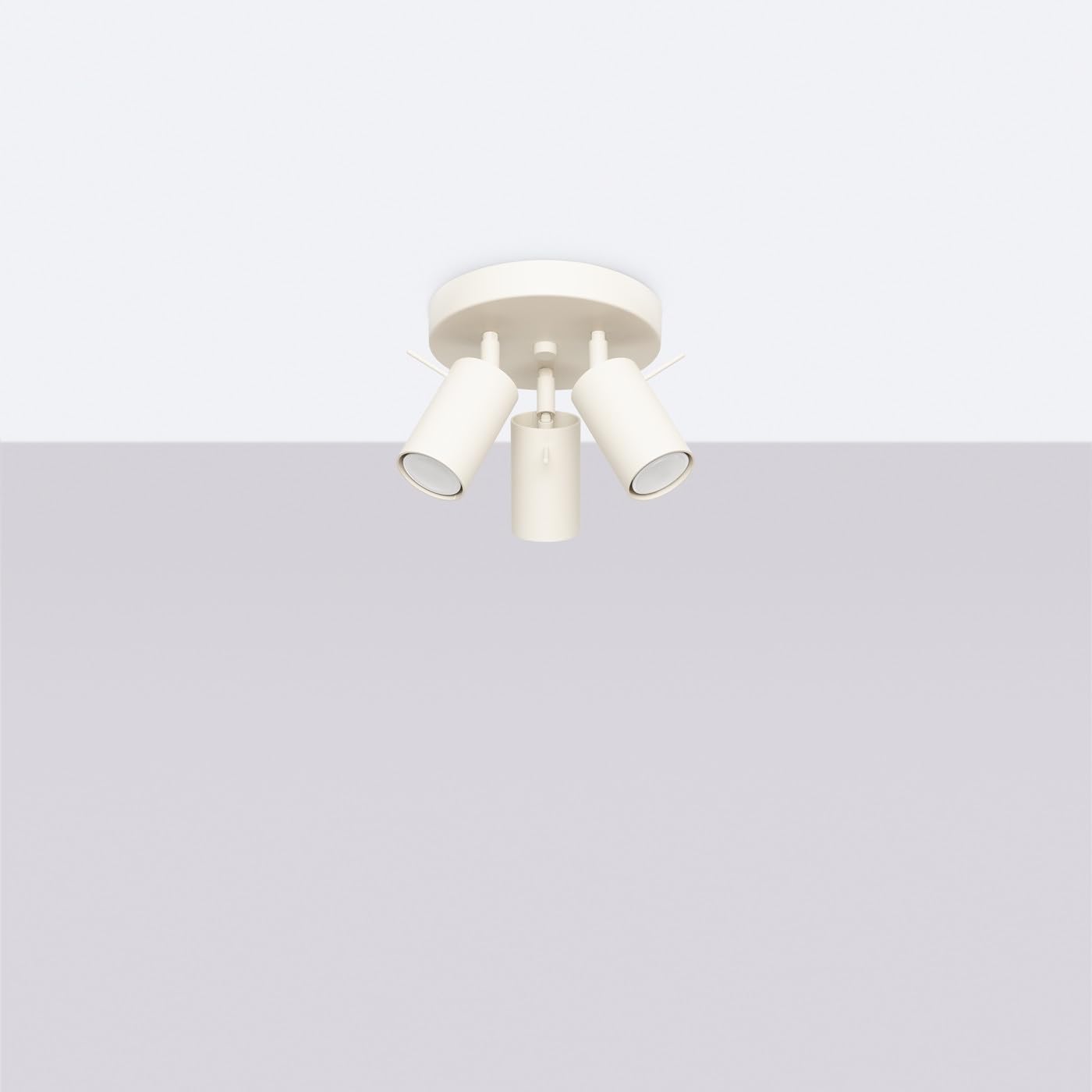 Sollux Lighting Lampada da Soffitto Orientabile Beige - immagine 3