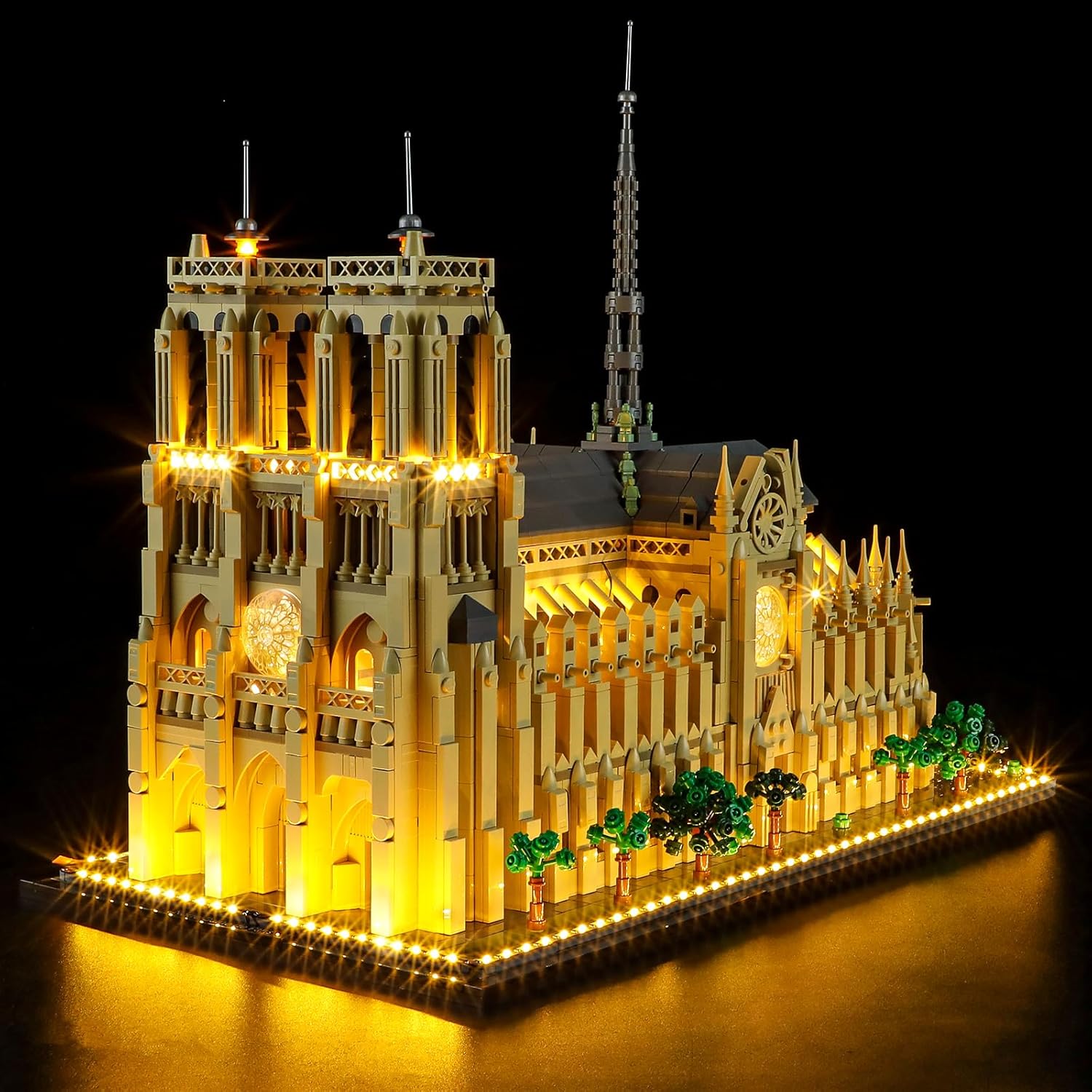 GEAMENT Luci LED per LEGO Architecture Notre Dame 21061 - immagine 1