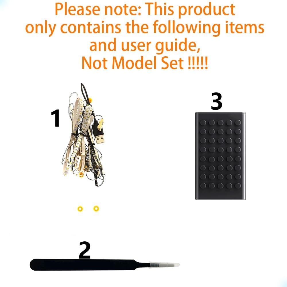 GEAMENT Luci LED per LEGO Architecture Notre Dame 21061 - immagine 3