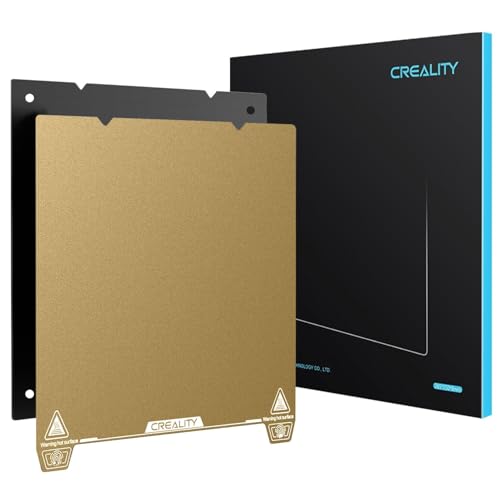 Creality Ender 3 V3 PEI Piastra di costruzione 235 * 235mm Stampante 3D Piattaforma in acciaio per molle Texture Superficie Foglio PEI Letto di stampa per Ender 3S1/3S1 Pro/Ender 3V3 SE/3V3 KE/K1/K1C