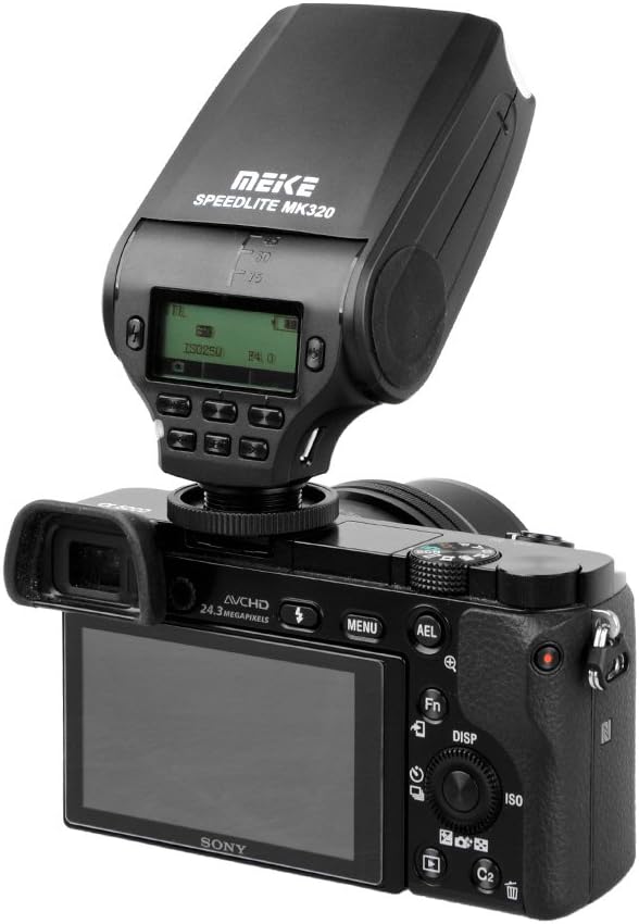 MK-320S Speedlite TTL Flash adatto per Sony Multi Interface Shoe - immagine 4