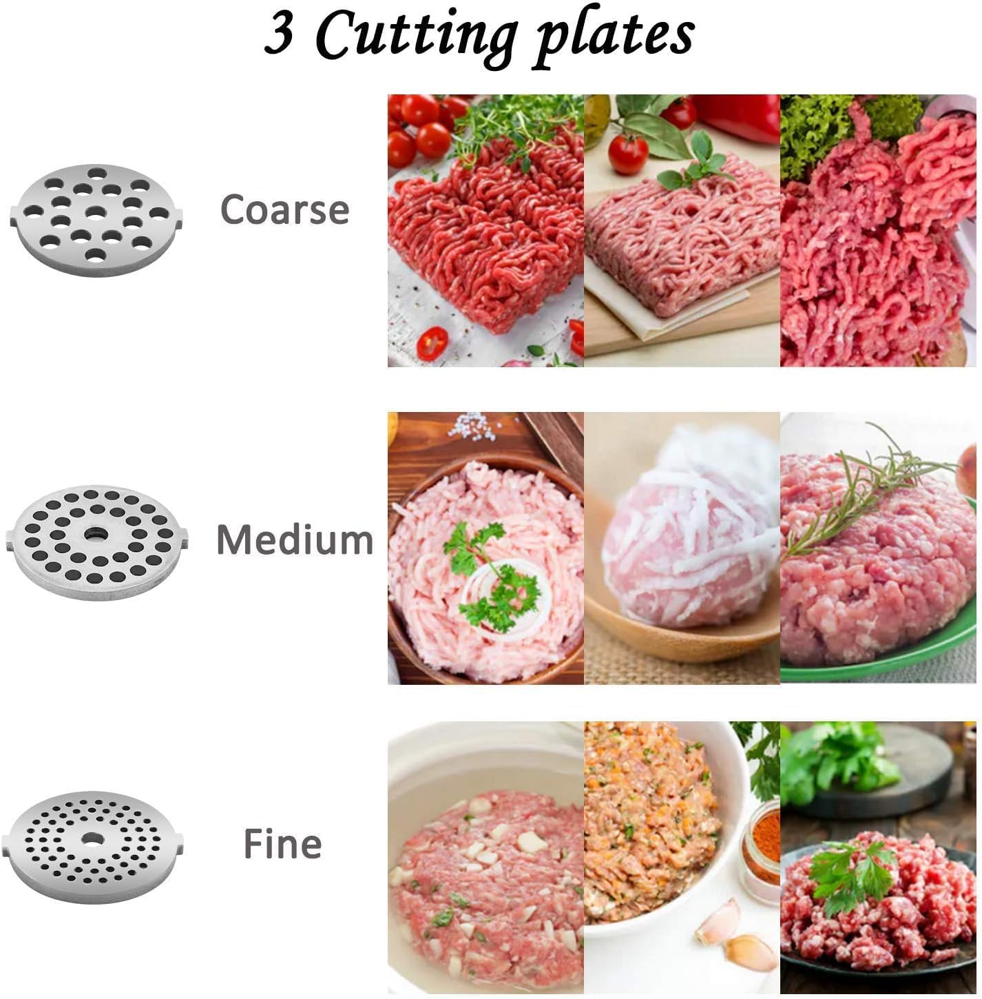 Nictemaw Tritacarne Elettrico 2000W - immagine 2