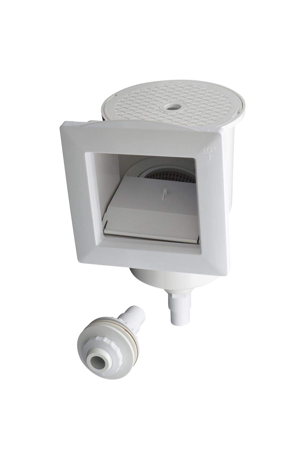 Altone Skimmer per Piscine a Parete in Acciaio