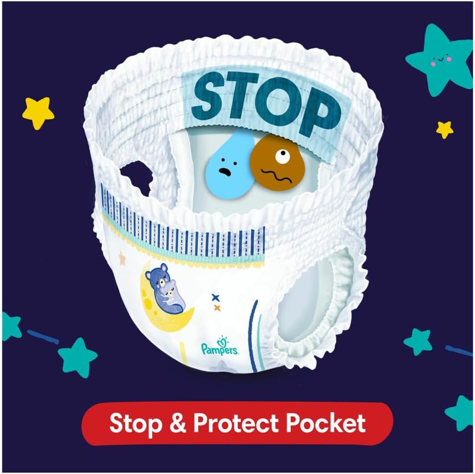 Pampers - Baby Dry Night Pants - Dimensione 4 - Small Pack - 40 pezzi - 9/15 KG - immagine 3