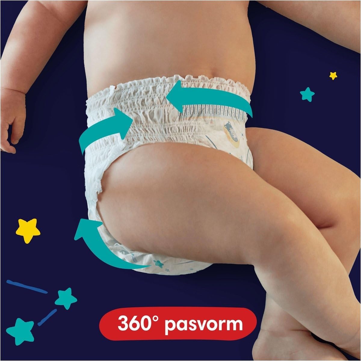 Pampers - Baby Dry Night Pants - Dimensione 4 - Small Pack - 40 pezzi - 9/15 KG - immagine 6