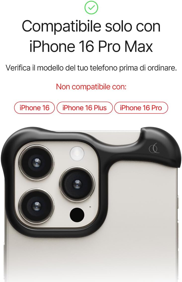 Arc Pulse Compatibile con iPhone 16 Pro Max (2024) - immagine 2