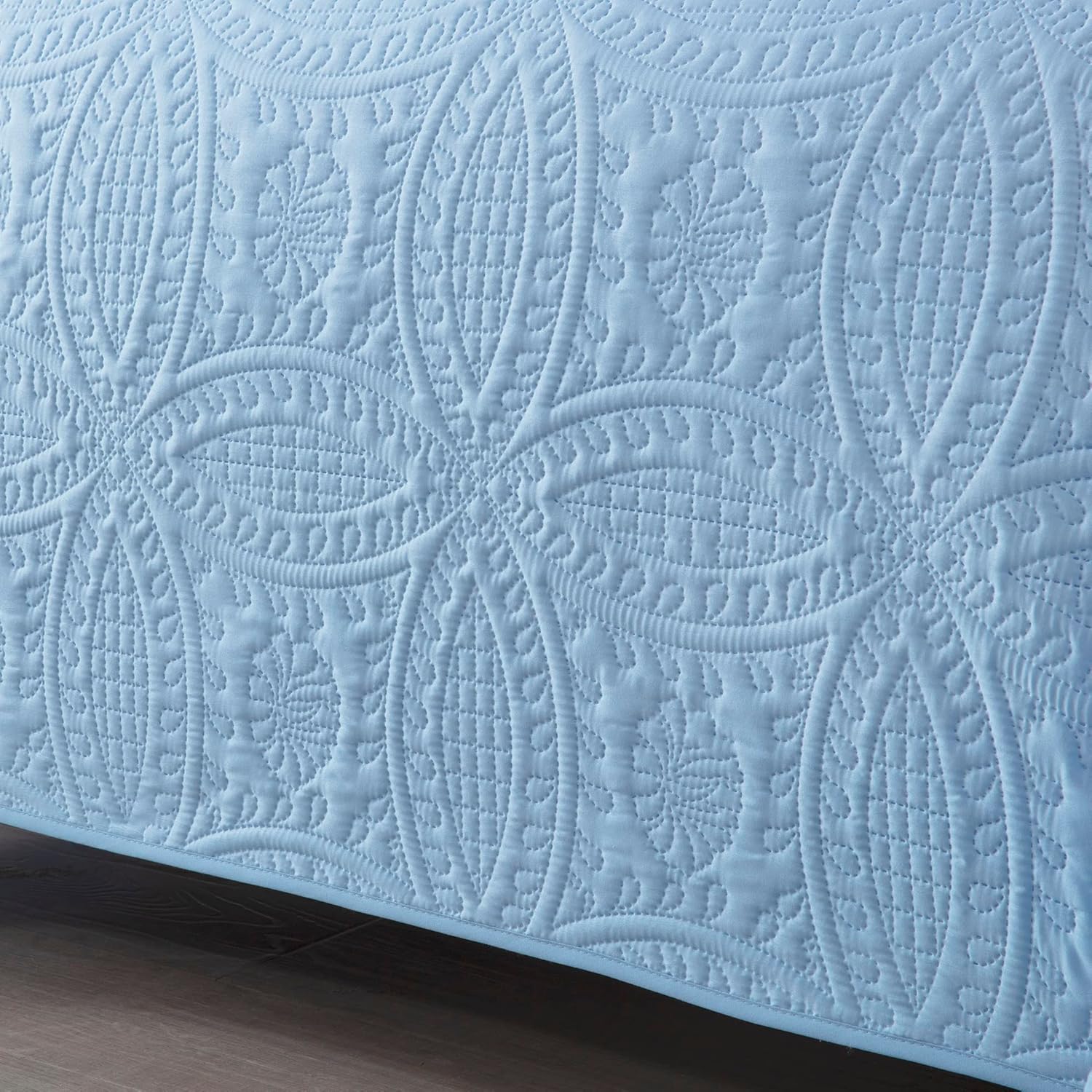 Chezmoi Collection - Set Copriletto Austin King, Blu - immagine 3