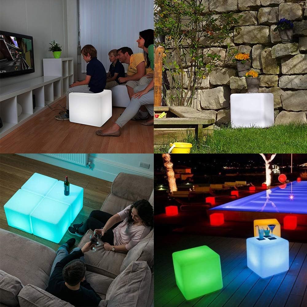 MR.GO 16" LED Cubo Luminoso RGB con Telecomando - immagine 7