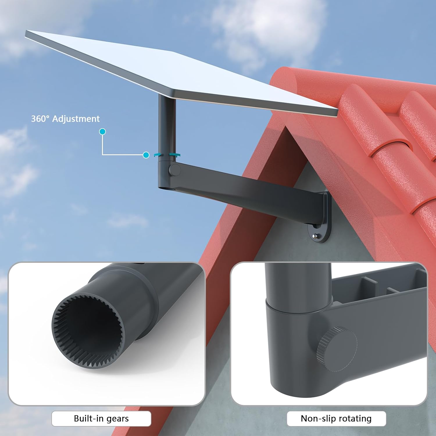 Starlink Supporto Lungo Regolabile per Gen 3/Mini - immagine 3